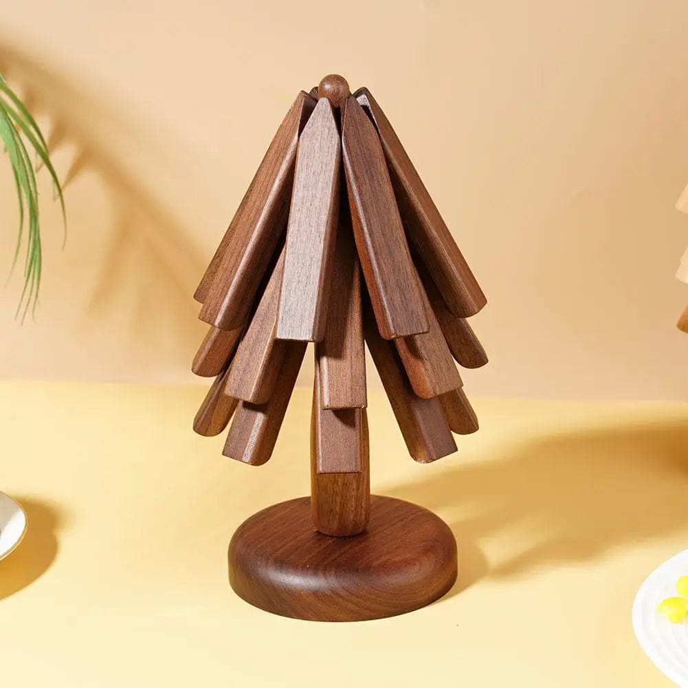 Ensemble de 3 Dessous de Plat Modulables en Bois Massif (Lot de 2 + 1 Offert)