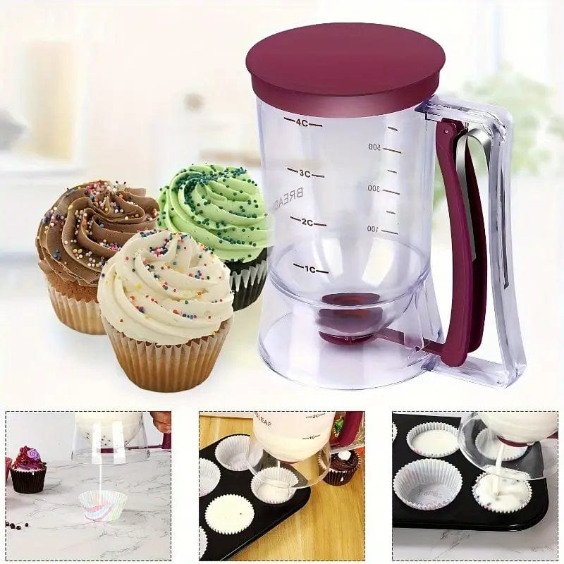 Distributeur de pâte à gâteau Ultra-Pratique