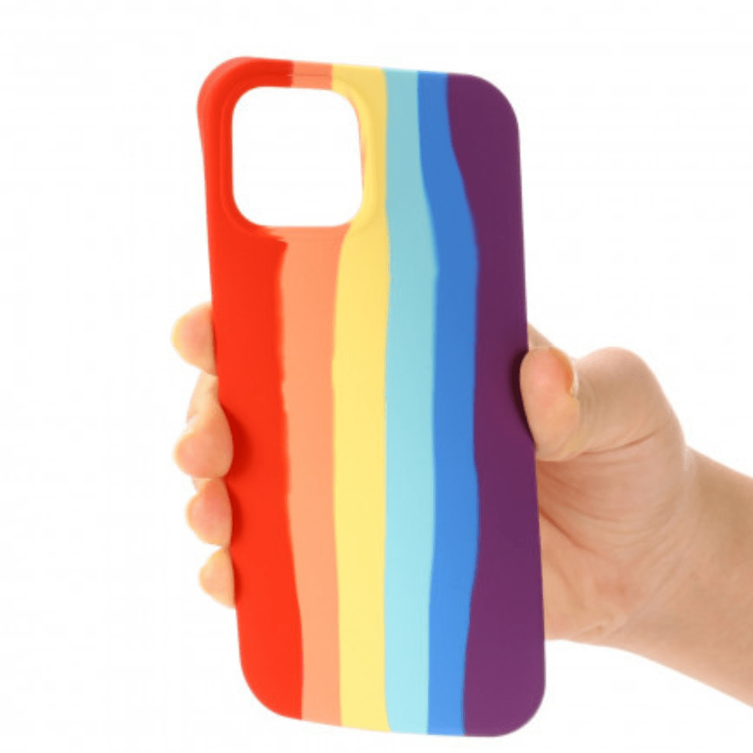 Coque Protectrice Arc-en-Ciel pour iPhone