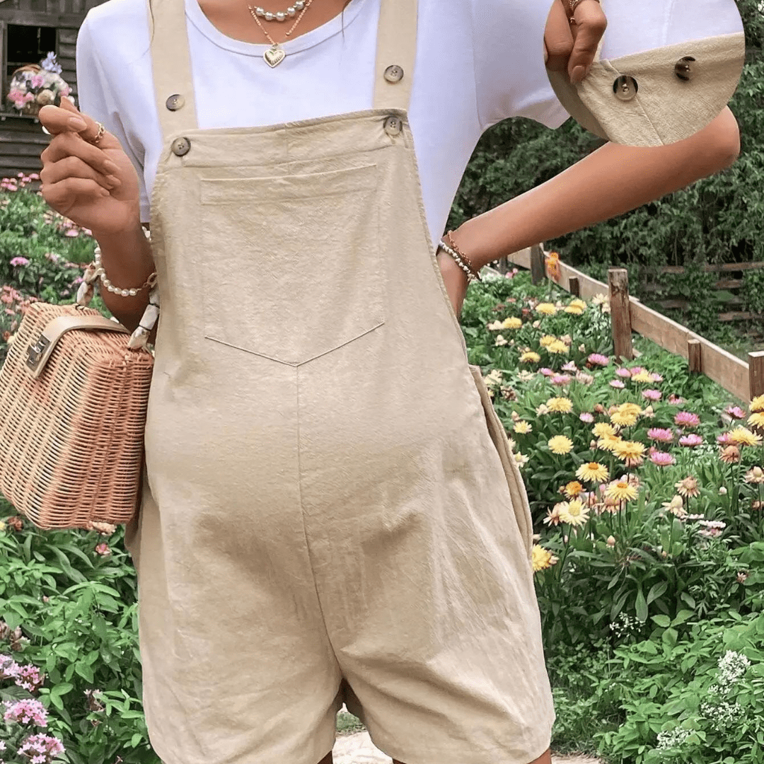 Salopette Confort Grossesse Ajustable