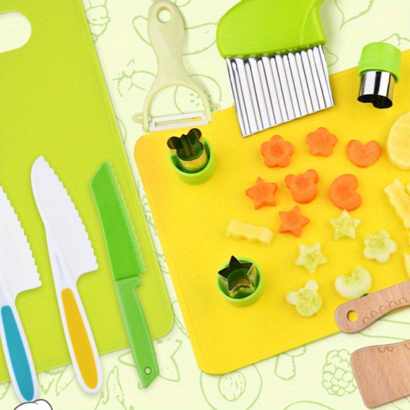 Ensemble d'Accessoires de Cuisine Sécurisés pour Enfants (Lot de 10 + 3 Offerts)