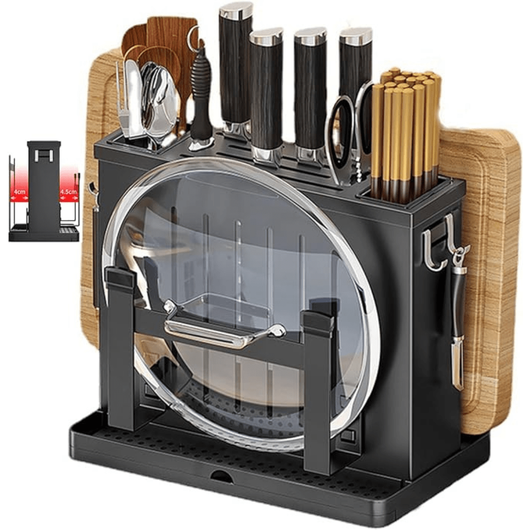Étagère de Rangement de Cuisine Pratique et Polyvalente
