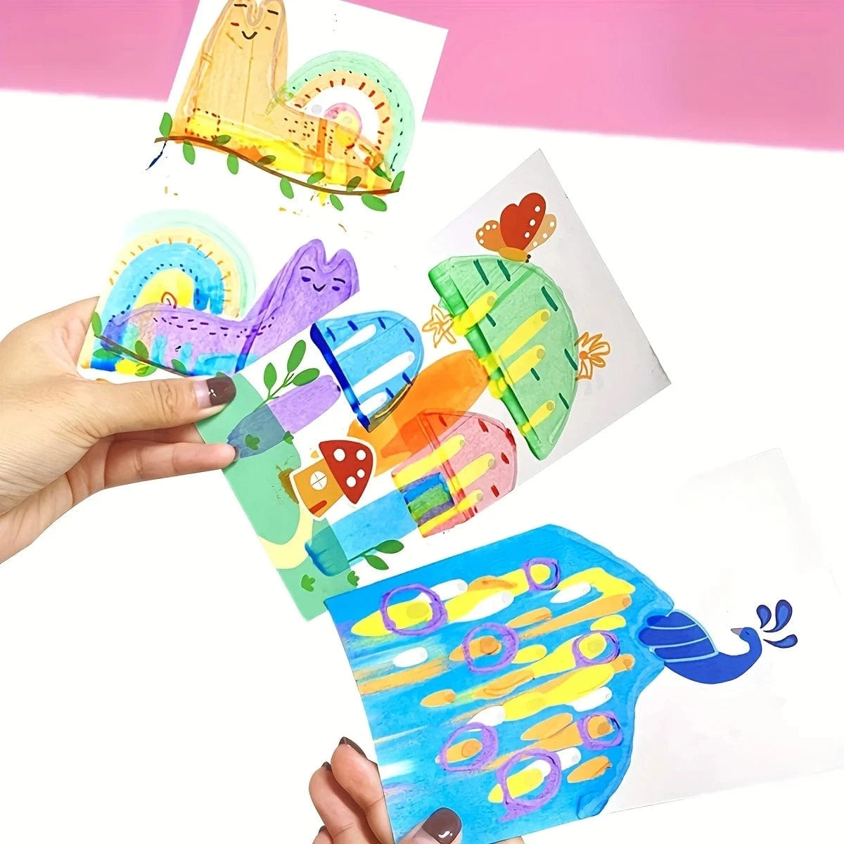 Coffret Créatif Arc-en-Ciel pour Enfants