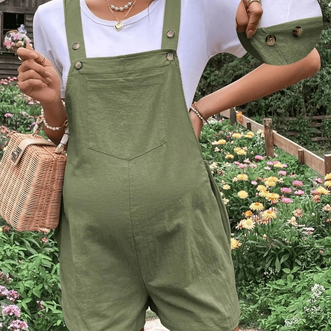 Salopette Confort Grossesse Ajustable