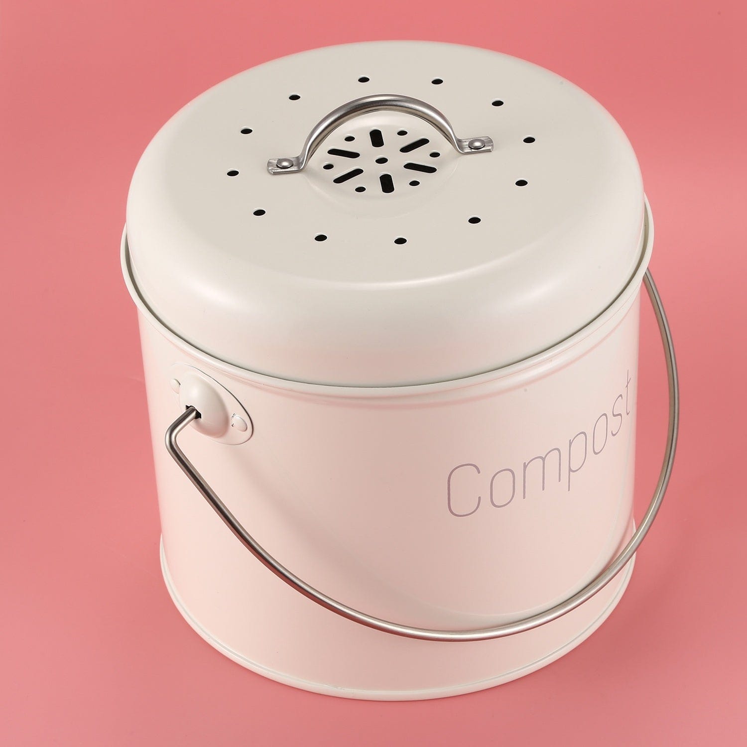 Bac à Compost Éco-Pratique en Inox pour Cuisine