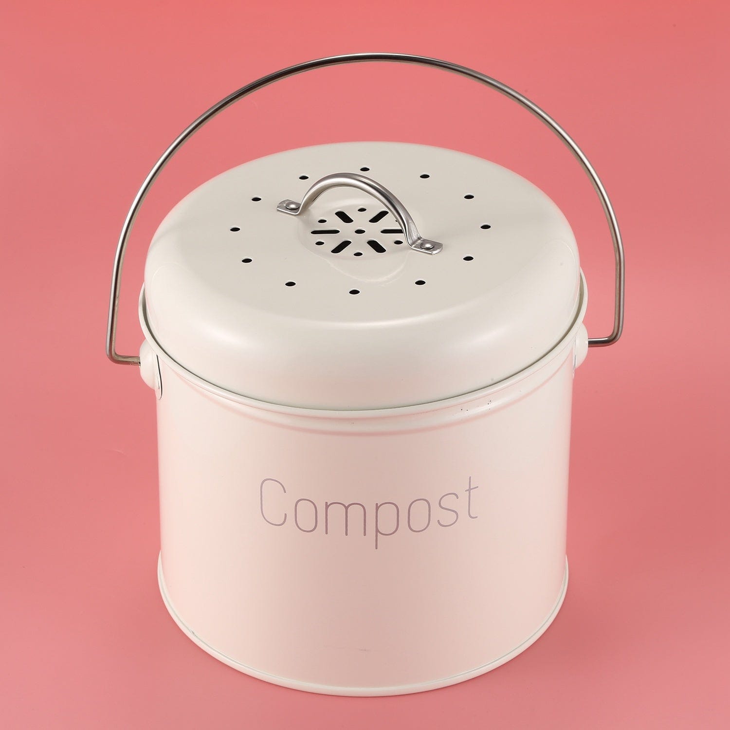 Bac à Compost Éco-Pratique en Inox pour Cuisine