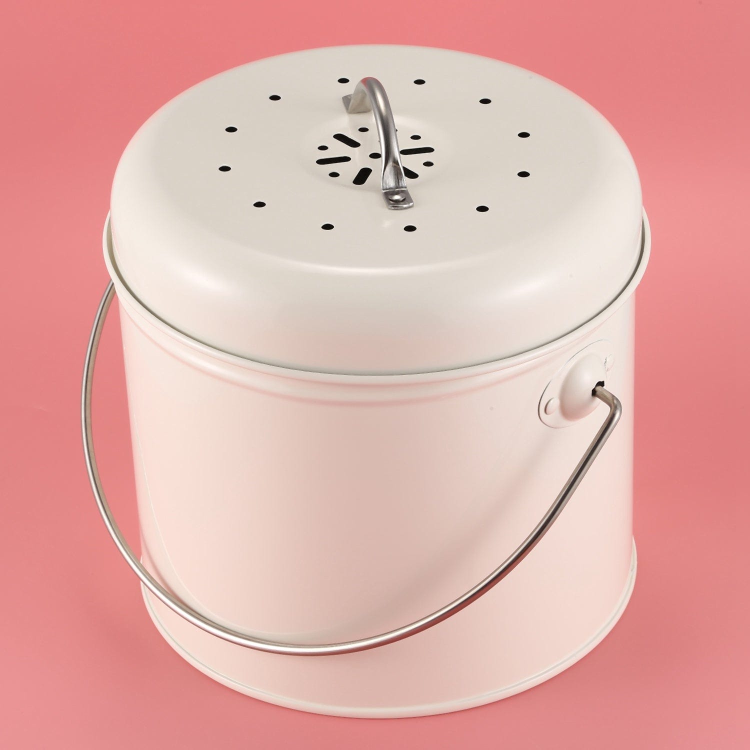 Bac à Compost Éco-Pratique en Inox pour Cuisine