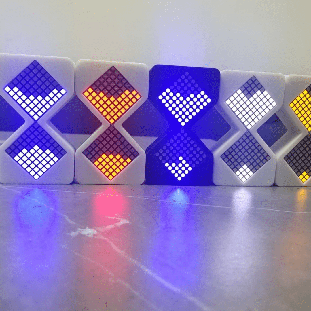 Sablier Électronique 3D Moderne Innovant