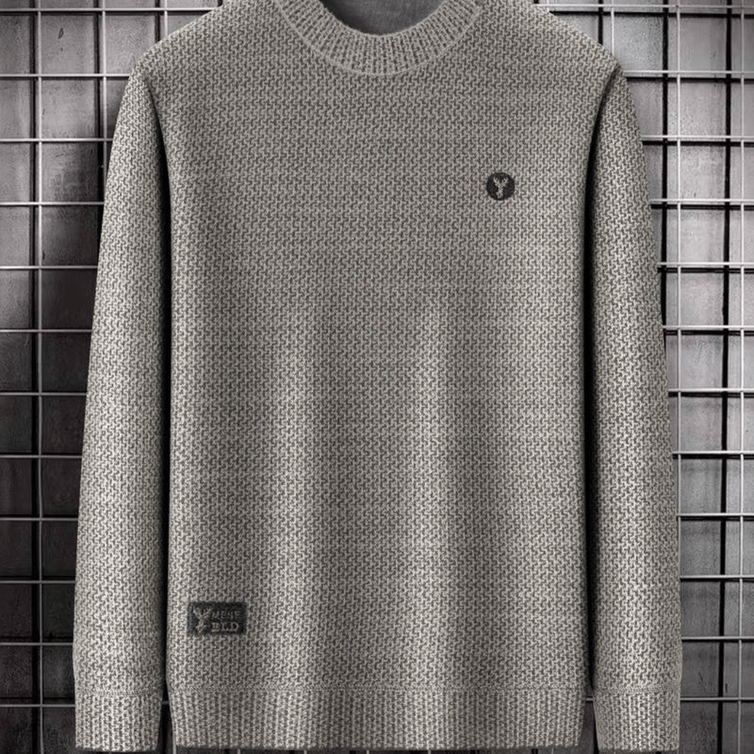 Pull Rétro Classique Tricoté pour Homme
