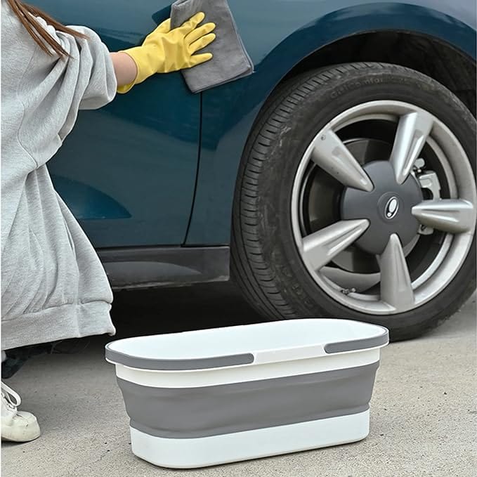 Seau de Ménage Pliable Polyvalent Ultra-Pratique