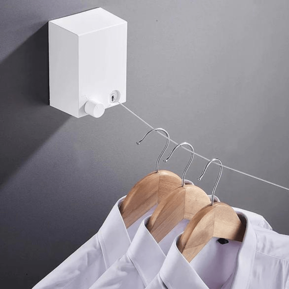 Corde à Linge Rétractable Innovante Ultra-pratique