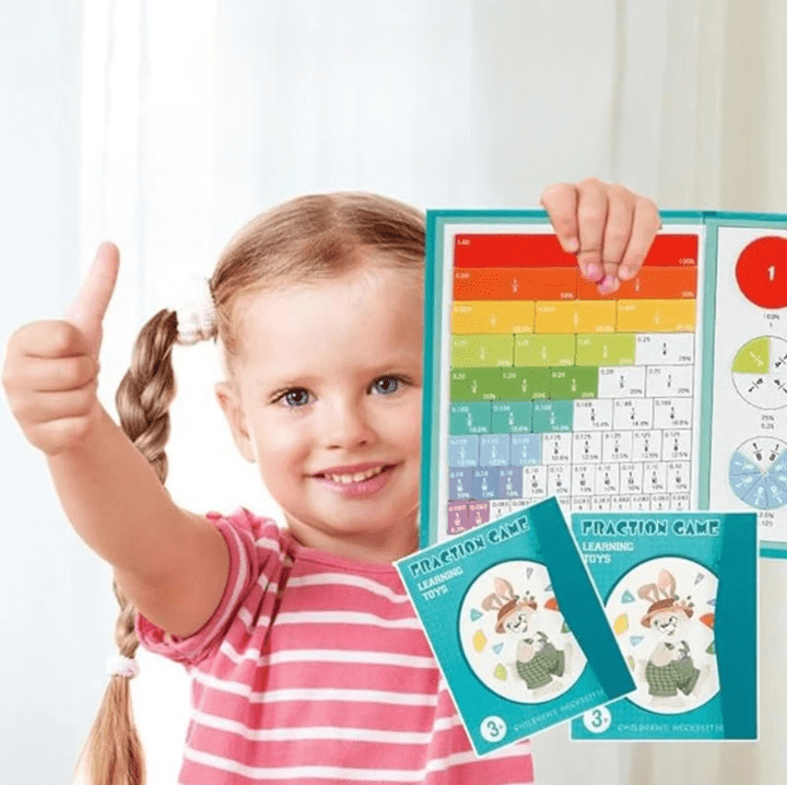 Jeu Éducatif des Fractions - Mathématiques pour Enfants