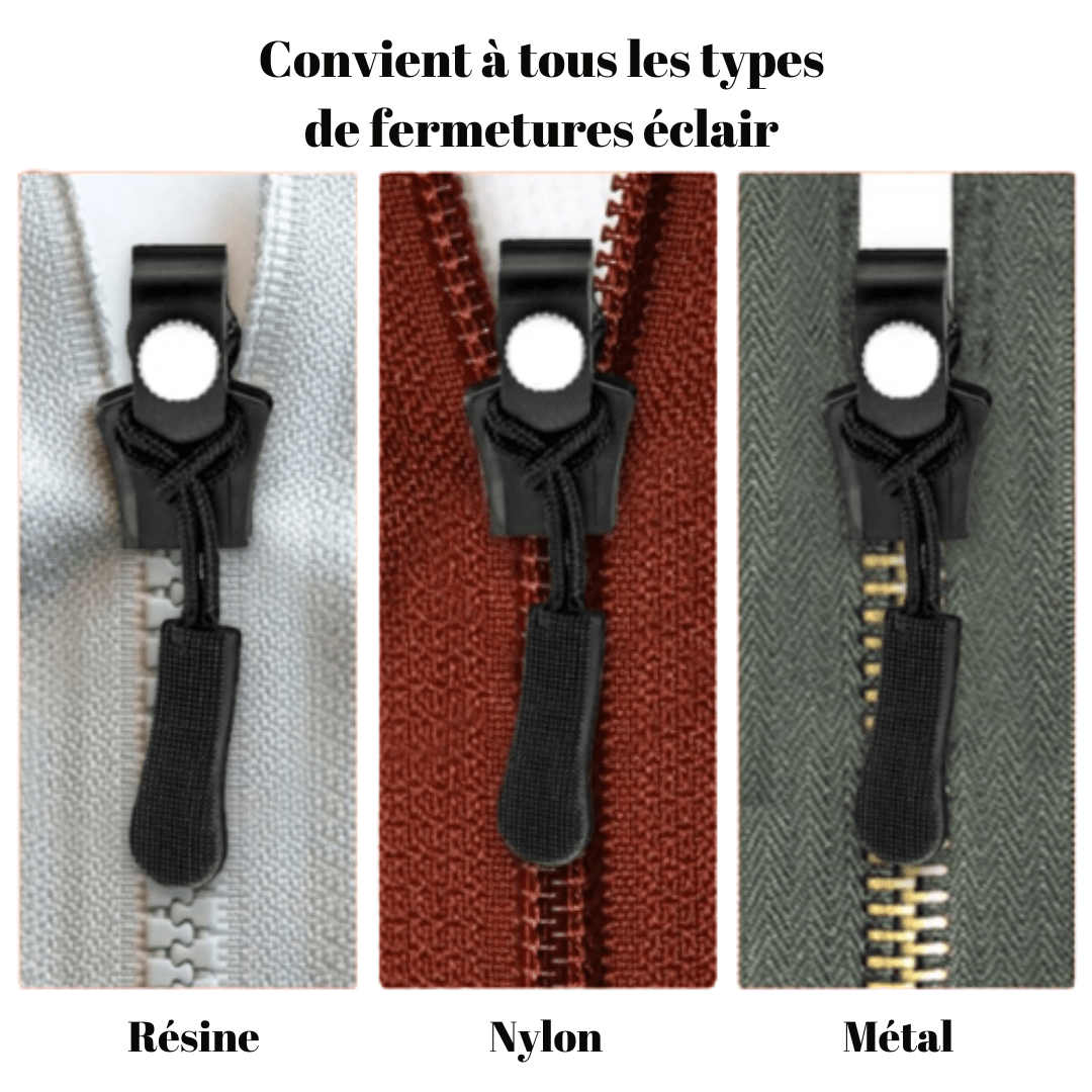 Boîte de Zips Polyvalents Ultra-Pratiques