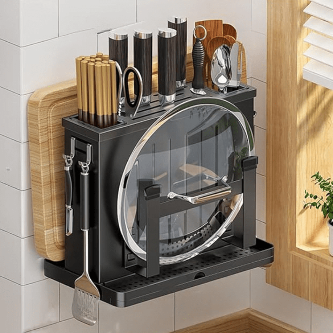 Étagère de Rangement de Cuisine Pratique et Polyvalente