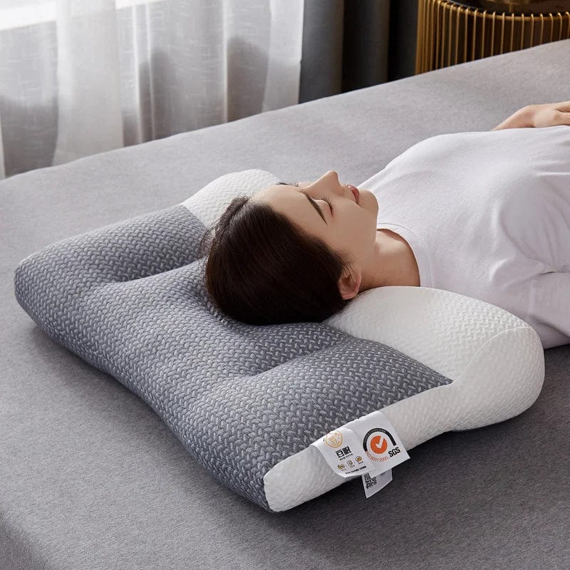 Oreiller Ergonomique de Soutien Cervical Ultra-Confortable