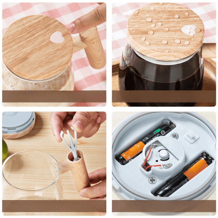 Tasse Auto-remuante Innovante