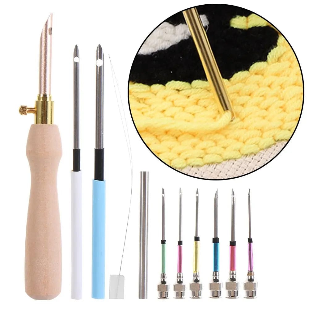 Kit d'outils de poinçonnage complet (7 pièces + 4 offertes)