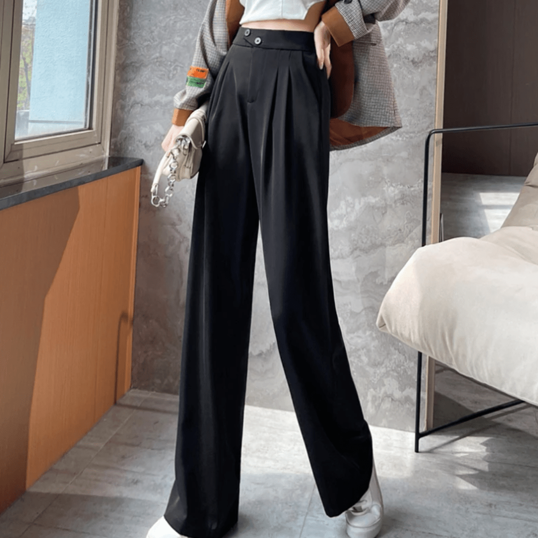 Pantalon Taille Haute pour Femme Ultra-Confort