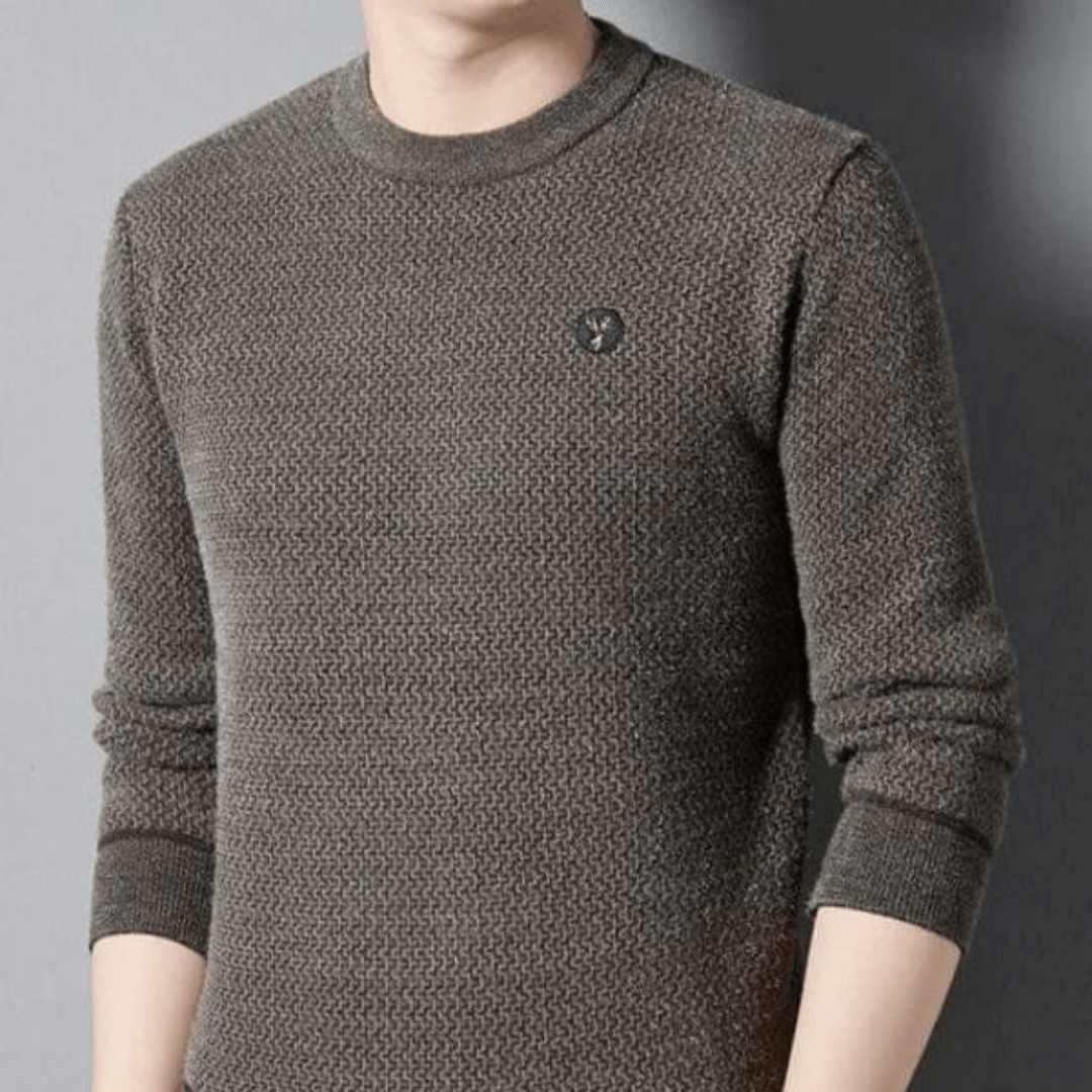 Pull Rétro Classique Tricoté pour Homme