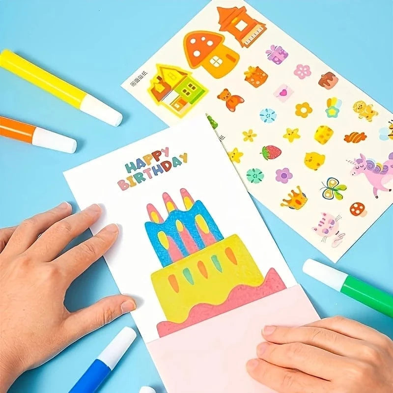 Coffret Créatif Arc-en-Ciel pour Enfants