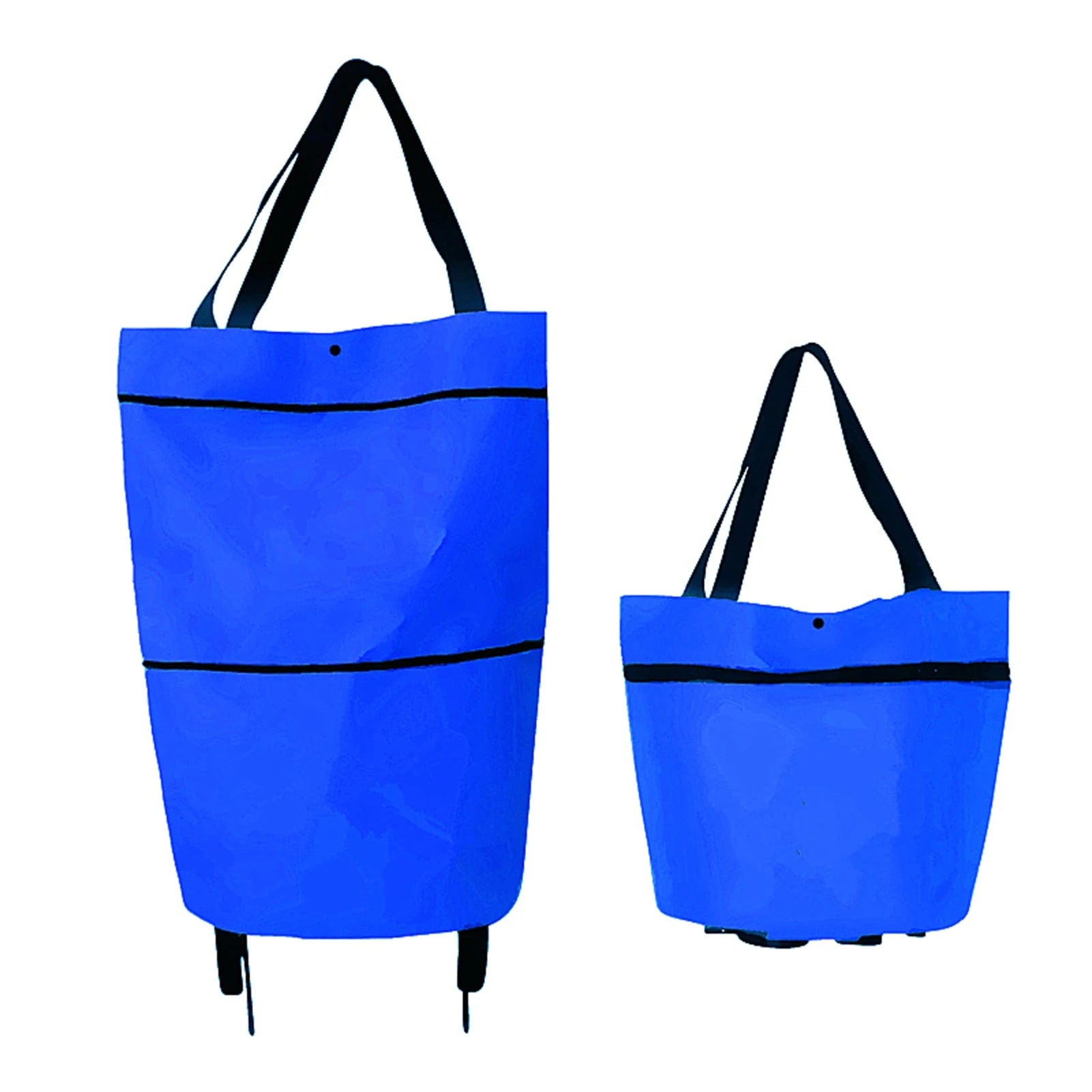 Sac de Courses Compact Pliable avec Roulettes