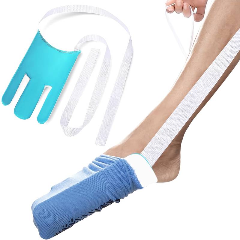 Outil Flexible d'Aide à l'Enfilage de Chaussettes