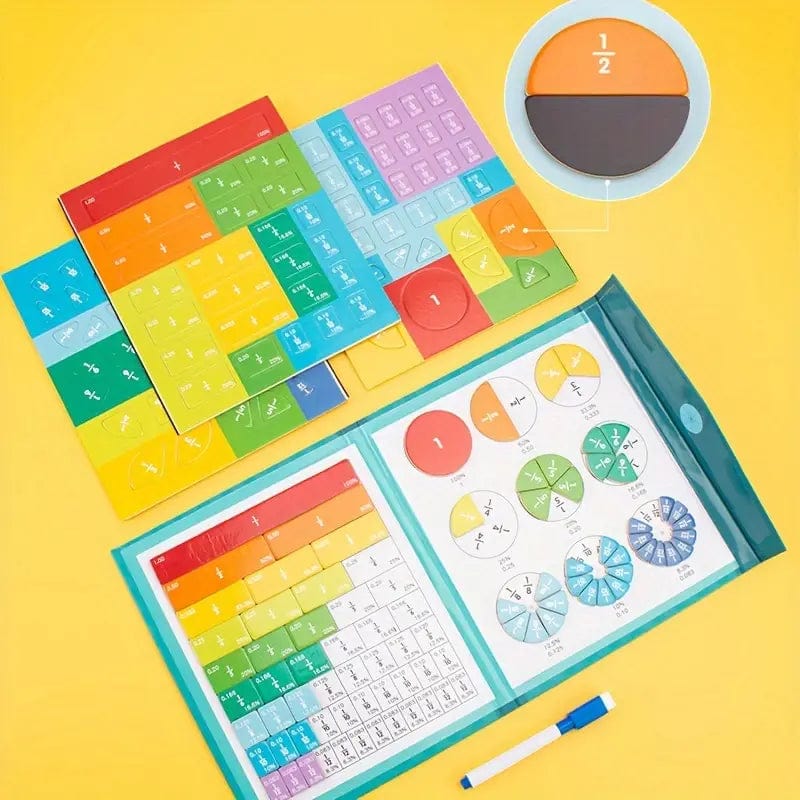 Jeu Éducatif des Fractions - Mathématiques pour Enfants