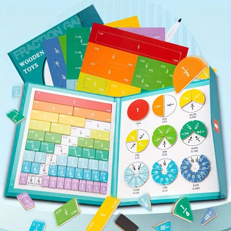 Jeu Éducatif des Fractions - Mathématiques pour Enfants