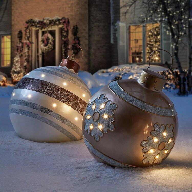 Boules de Noël XXL Gonflables