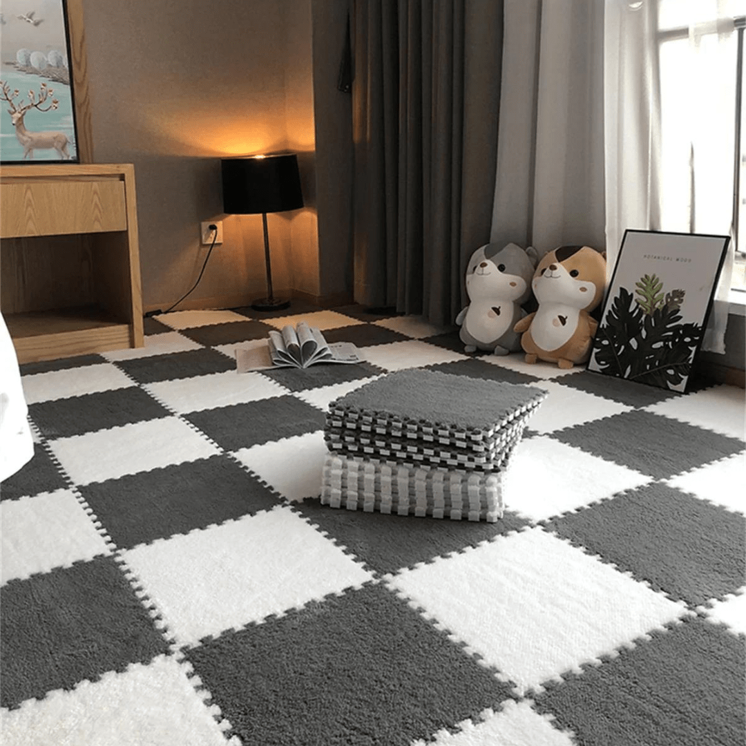 Carreaux de Mousse Emboîtables Ultra-Moelleux