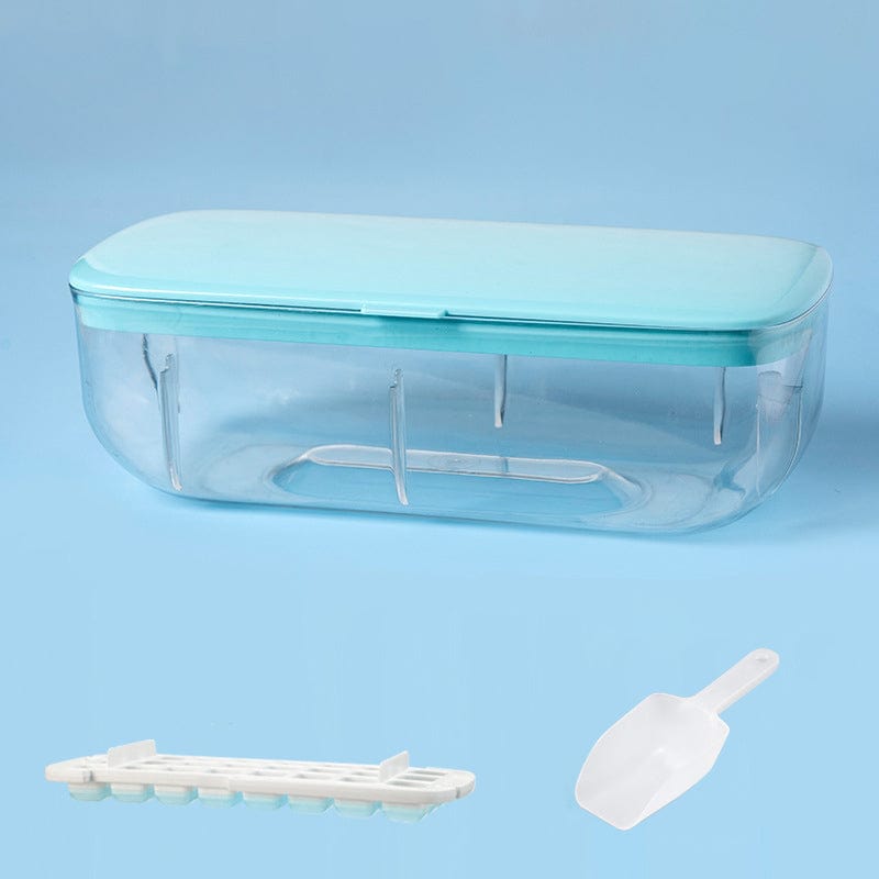 Super Quick Release Ice Cube Tray + Free Spoon