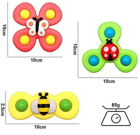 Bébé Spinner - pack de 3 jouets