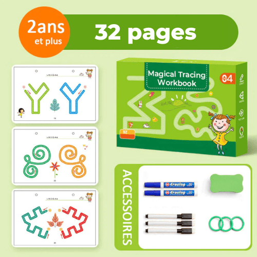 Cahier de dessin Magique Montessori