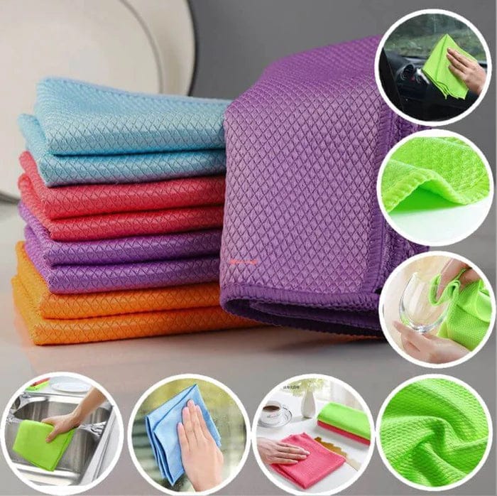 Chiffon Miracle - Nettoyer et Polir sans laisser de traces (7+3 GRATUIT)