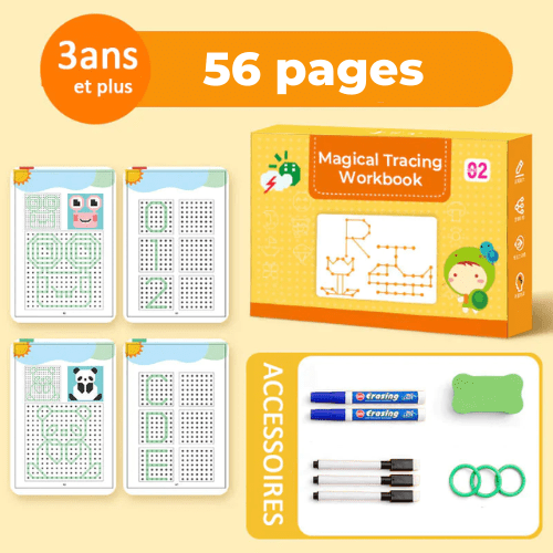 Cahier de dessin Magique Montessori