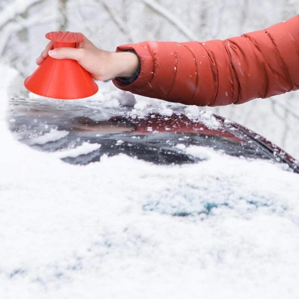 Cône Anti-Givre pare-brise 2 en 1