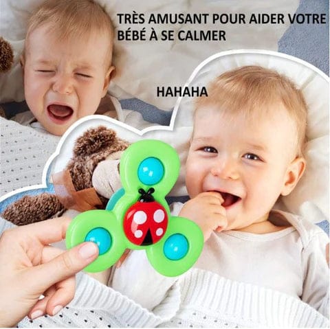 Bébé Spinner - pack de 3 jouets