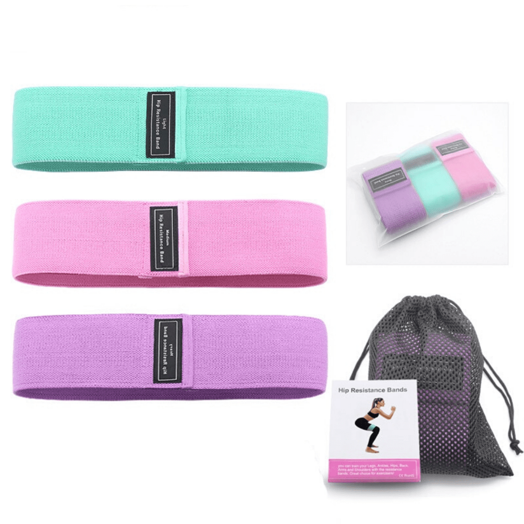 Perigym Bandes élastiques en tissu grande résistance