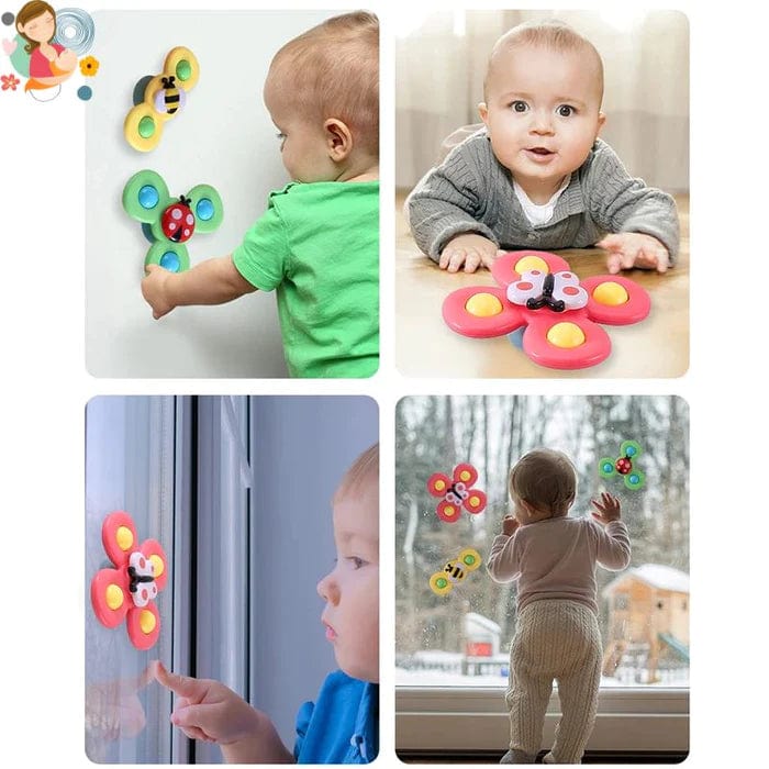 Bébé Spinner - pack de 3 jouets