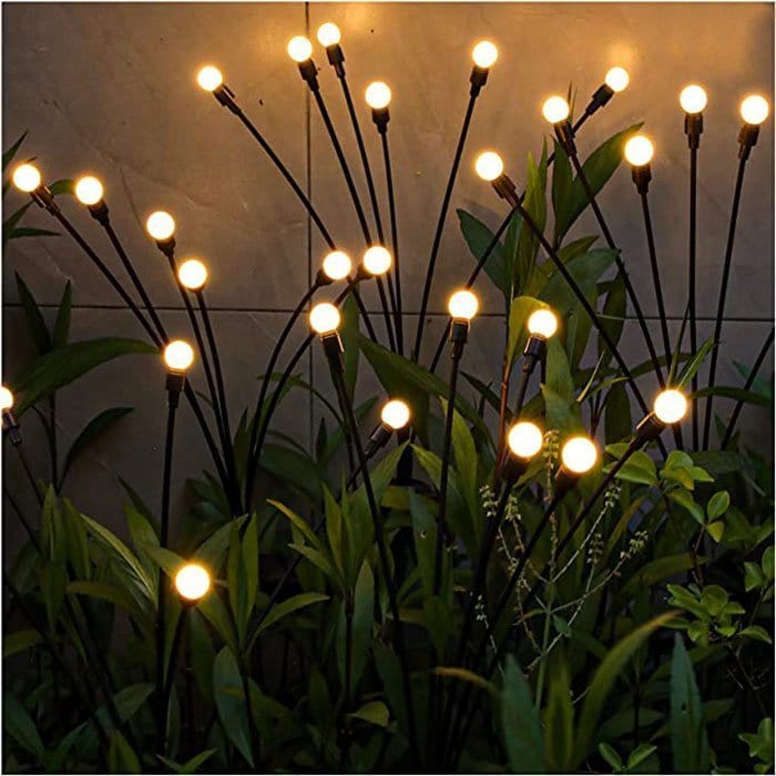 Jardioui Lampe solaire effets luciole (2PCS)