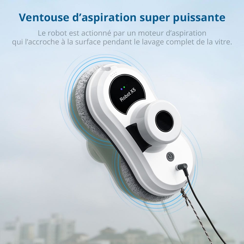 Robot laveur de vitre intelligent pour avoir des carreaux impeccables