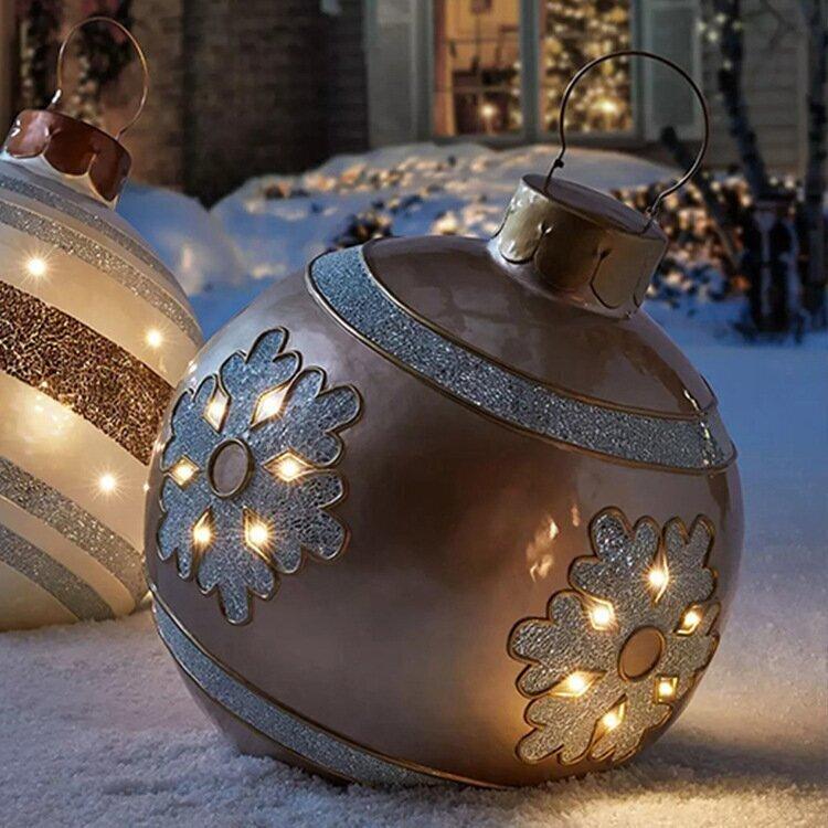 XXL Inflatable Christmas Baubles