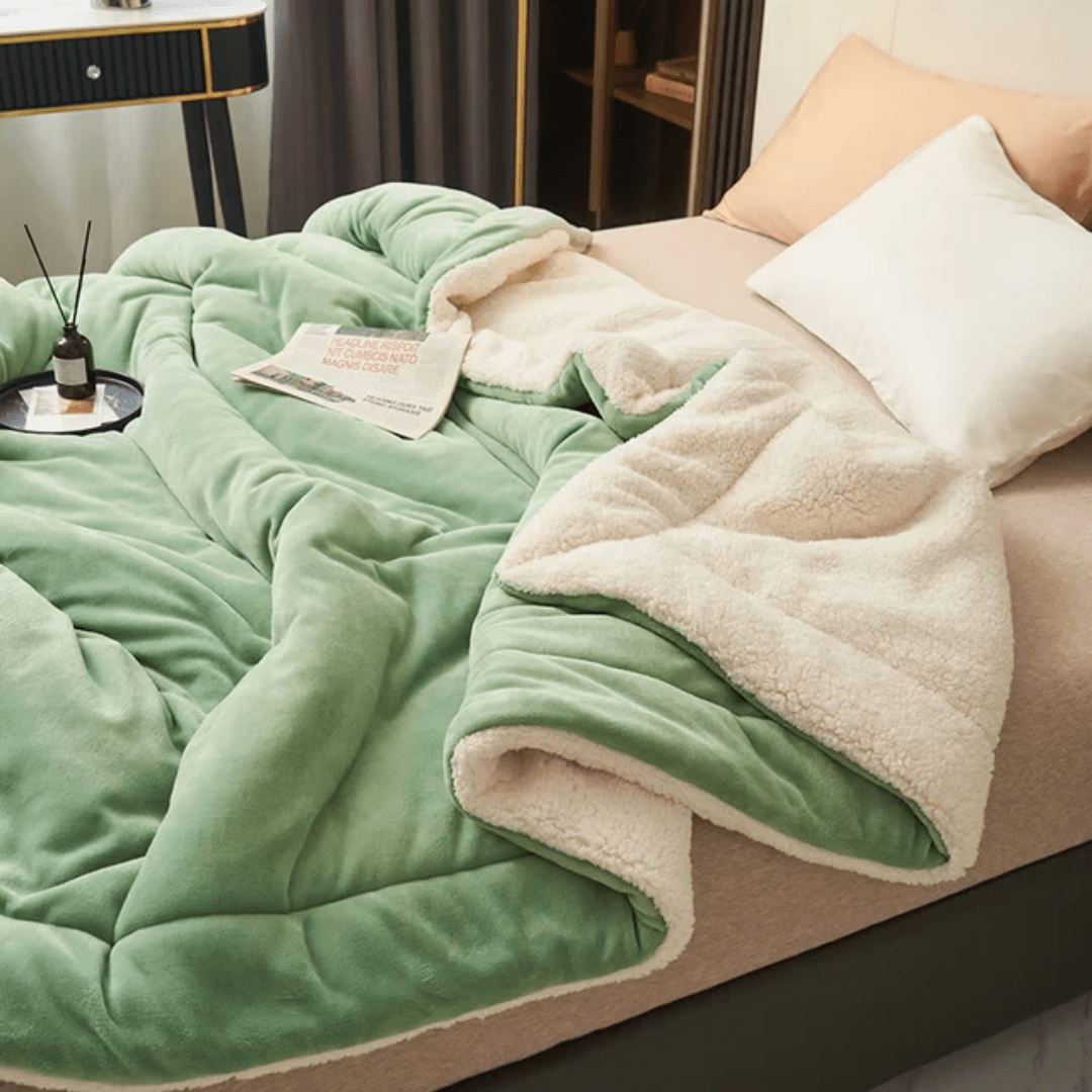 Couverture de Lit Thermique Ultra-Douce