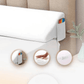 Oreiller Long Compensé pour Tête de Lit Pratique et Confortable
