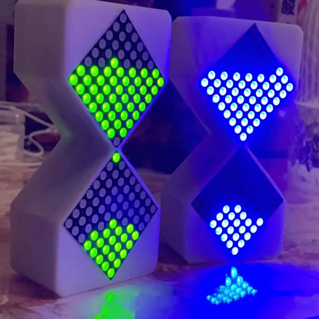 Sablier Électronique 3D Moderne Innovant