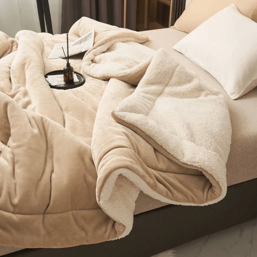 Couverture de Lit Thermique Ultra-Douce