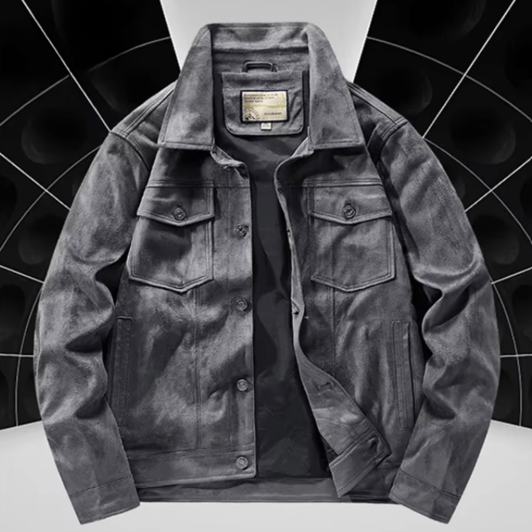 Veste Pilote Vintage Confortable pour Homme