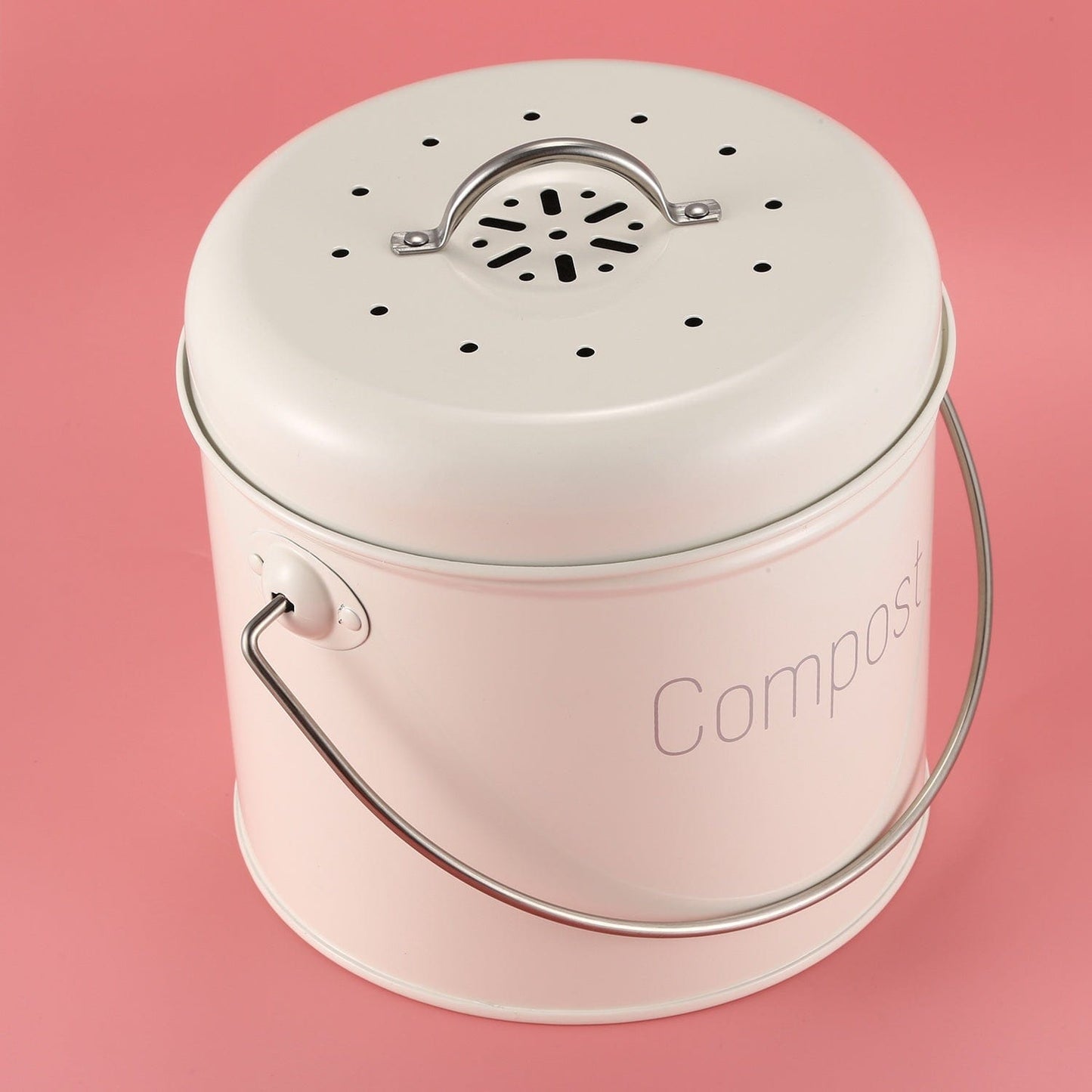 Bac à Compost Éco-Pratique en Inox pour Cuisine