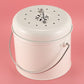 Bac à Compost Éco-Pratique en Inox pour Cuisine