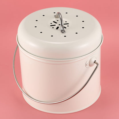 Bac à Compost Éco-Pratique en Inox pour Cuisine